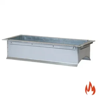 Piesa racord rectangular – suprafata circulara - Desfumare