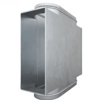 Piesa tip X pentru conducte ovale si rectangulare