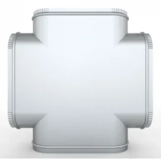 Piesa tip X pentru conducte ovale