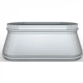 Reductie pentru conducte ovale