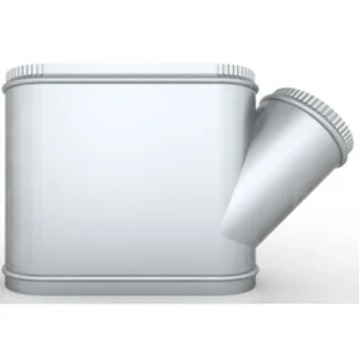 Teu la 45° pentru conducte ovale si circulare