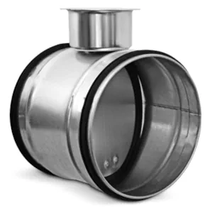 Clapeta de inchidere circulara tip fluture cu inchidere etansa