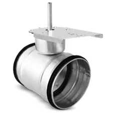 Clapeta de inchidere circulara pentru servomotor cu inchidere etansa